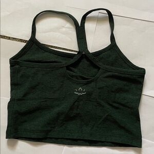 Beyond Yoga Cross Back Cropped Tank
